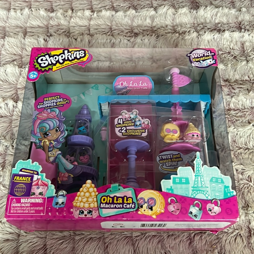 Shopkins World Vacation (Europe) - Oh La La Macaron Café